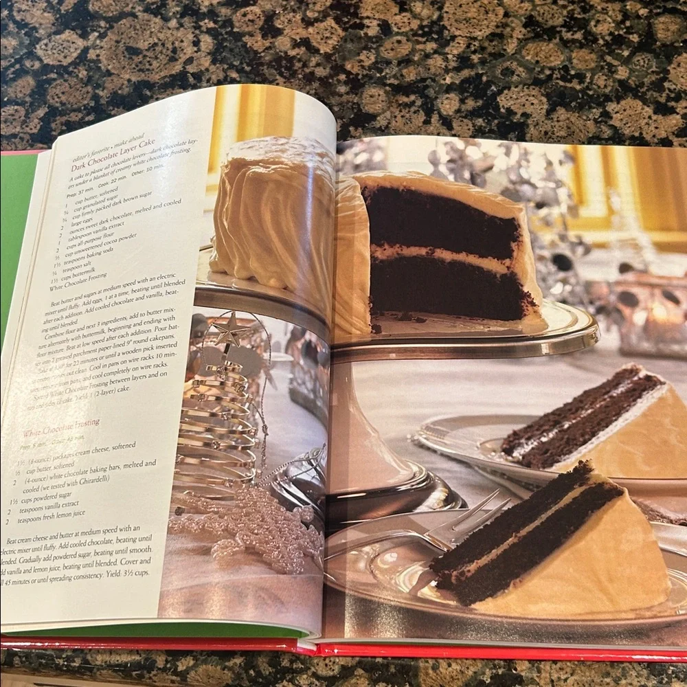Southern Living Christmas Cookbook - Festive Red Cover